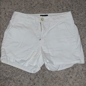 American eagle white shorts
